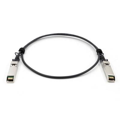 China 10G SFP Conexión directa de ensamblajes de cobre pasivo Transceptor DAC Cordón de parche 1 conductor en venta