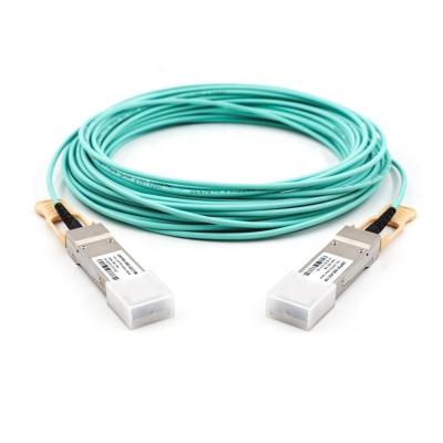 China 3.0 to 3.6V Optical Fiber SFP SFP AOC Patch Cord for Outdoor Communication 100m RJ11 for sale