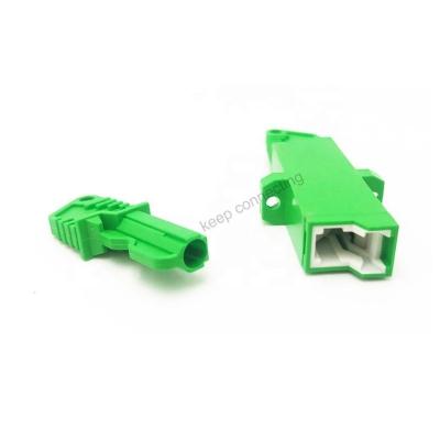 China FTTH Simplex/Duplex Fiber Optic Equipment E2000 APC/UPC Adapter with Plastic Material for sale