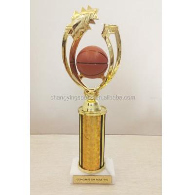 China Wholesale China EV18001 YIWU EV Basketbal Trophy Marble Bass for sale