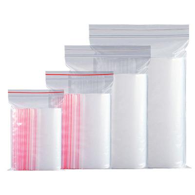 China Jewelry Packaging Transparent Resealable Poly Bag Zipper Lock Zipper PE Resealable Plastic Bag For Jewelry for sale