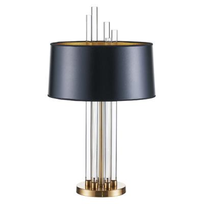 China Modern iwork lighting American style glass table lamp for simple creative living room graphite reading table lamp for sale