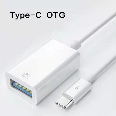 China Phone Connection U Disk Data Cable Converter To Usb Type C OTG Adapter for sale