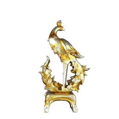 China Global European and American Phoenix Living Room Porch Home Resin Crafts Ornaments Ornaments Business Gifts for Housewarming for sale