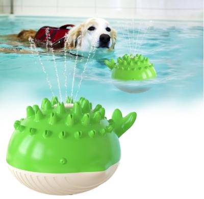 China Summer Viable Electric Hot Water Style Amazon Factory Products Pet Bath Water Dog Floating Dog Swimming Toys for sale