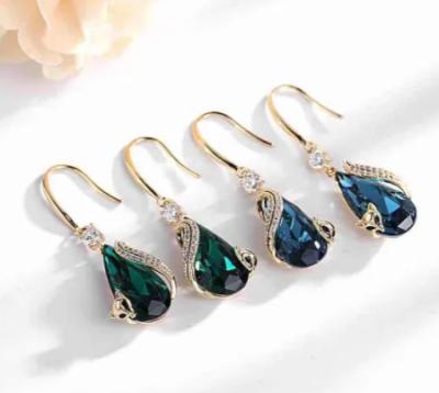 China Retro Romantic Little Fox Earring Style Female National Earrings 2020 Long Micro Micro New - Zircon Design Minority Earrings for sale