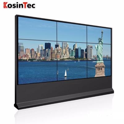 China Indoor High Brightness With Controller And Bracket 55 Inch 3.5mm Bezel LCD Video Wall for sale