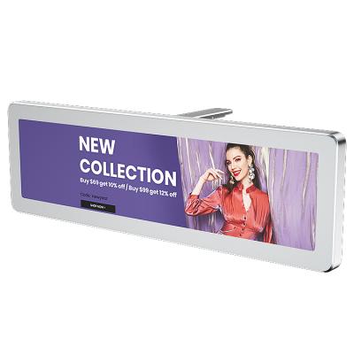 China Next Generation 8.8inch Super Thin Stretched Indoor Shelf Signage Screen Digital Advertising Display For Markets for sale