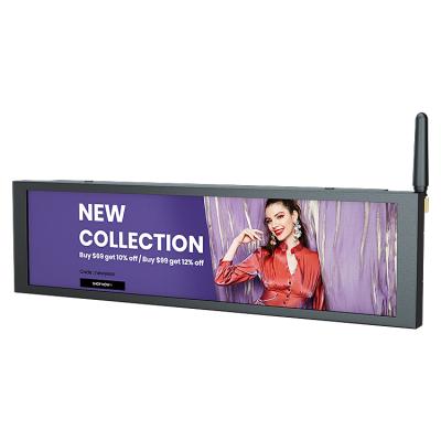 China 8.8inch super thin stretched digital shelf signage screen advertising display for markets 8.8 inch for sale