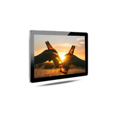 China Tempered Glass Frame 21.5 Inch Wireless Wall Mount Touch Screen LCD Monitor for sale