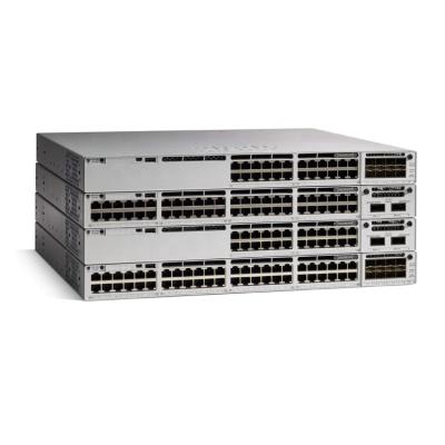 China 4x10G/1G SFP+ Computer Network 48 Stackable Left Switch C9300L-48T-4X-E/C9300L-48T-4X-A for sale