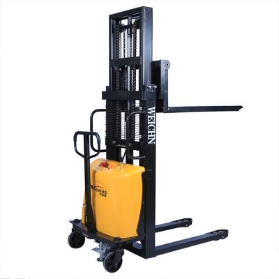 China 2021 New Hotels Mini Hydraulic Forklift Platform Manual Pallet Stacker for sale