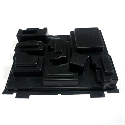 China ABS Hard Custom Industrial Vacuum Plastic Parts Thermoforming Plastic Tray for sale