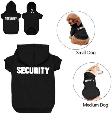 China Sustainable Dog Hoodies Sweatshirts For Small Medium Dogs Pet Clothes for sale