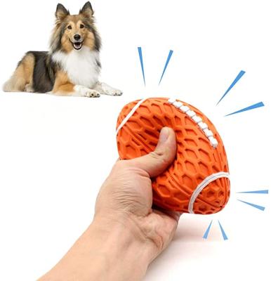 China Durable Squeaky Dog Toys Durable Chew Ball Toy Interactive Dog Toys For Medium And Large Breed for sale