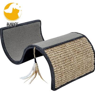 China Sustainable Cat Scratch Pad, Durable Sisal Cats Scratcher, Work Areas and Floor Scratching Mat for sale