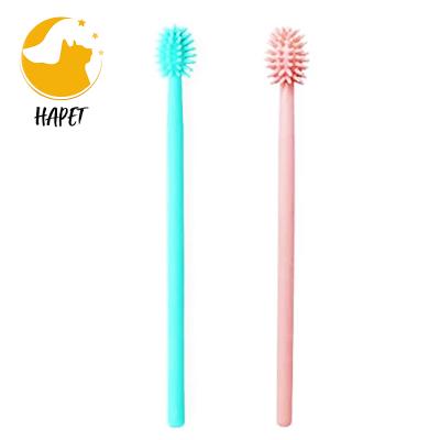 China 360 Degree Sustainable Pet Toothbrush For Puppy Small Dog And Cat Teeth Cleaning for sale