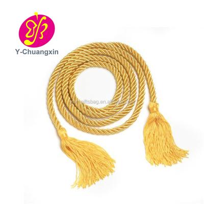 China Free Sample Factory Price Long Decorative Gold Curtain Tassel Decorative Fringe Accessory Tieback for sale