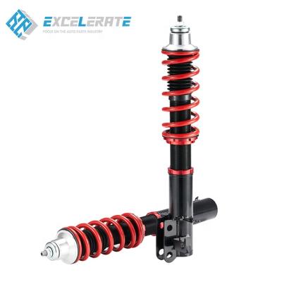 China JAZZ GE Mono-tube Coilover Spring Shock Kit Adjustable Suspension System For Honda Jazz GE for sale