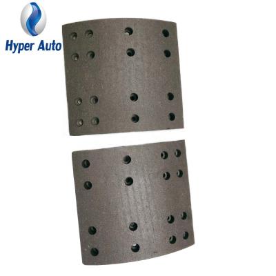 China Semi-metal OEM Manufacturer High Quality Asbestos Drum Brake System Free Brake Linings For Truck for sale