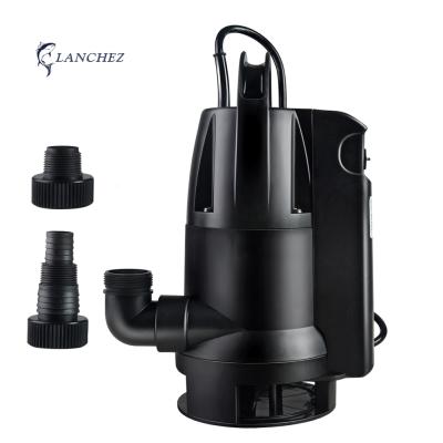 China Developing World Water Solutions Pond Pumps Dirty Water Plastic Sewage System Submersible Pump With Float Switch for sale