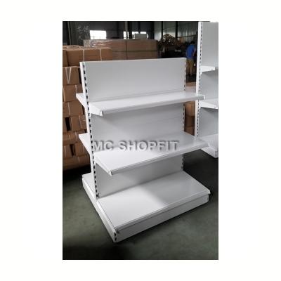 China Single Sided Gondola Shelving System Tall Rack for sale