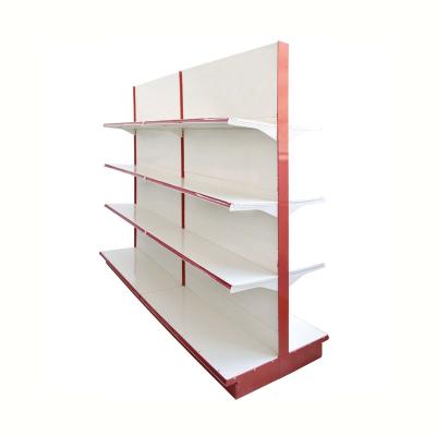 China Single Sided Supermarket Props Metal Display Rack , Shopping Mall Wire Free Standing Display Racks for sale