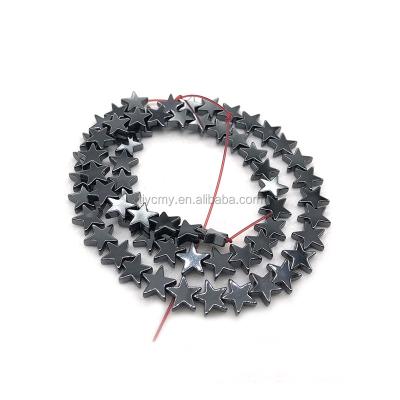 China None Wholesale Gemstone BeadStar Hematite Stone Bead For Jewelry Making for sale