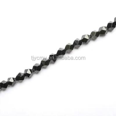 China No High Quality Hematite Around Rose Cut Loose Gemstone for sale