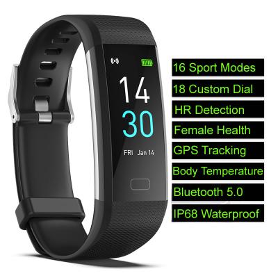 China Touch Screen Smartwatch Hour Fitness Activity Tracker S5 2.0 Fitness Tracker Wristband Fitness Smart Watch for sale