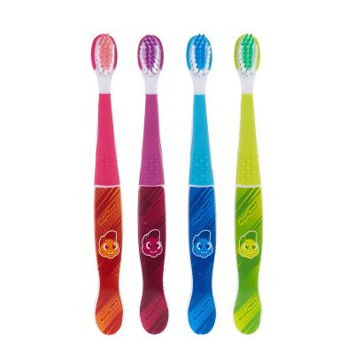 China Ultra-fine And Ultra-soft Bristle Environmentally Friendly Toothbrush For Children's Household Toothbrush With Band Shaped Custom Logo for sale