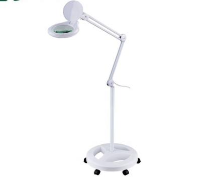 China Adjustable LED Lamp Magnifier Skin Lens Light Beauty Salon Spa Magnifier Magnifying Lamp for sale