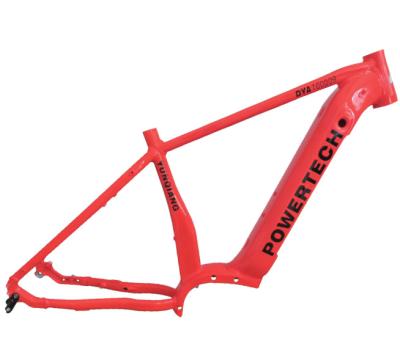 China Carbon Fiber Electric Road Bike Frame , Multi Color Aluminum Bicycle Frame for sale