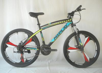 China Hardtail Steel Frame Mountain Bike Multi Speed One-Piece Megnesium Wheel for sale