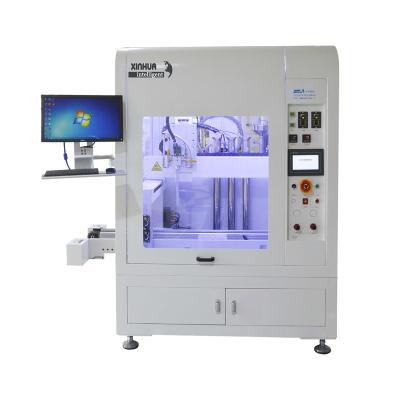 China Factory Silicone Resin Hot Melt Doming Glue Visual Desktop Four Axis Automatic Glue Dispensing Machine for sale