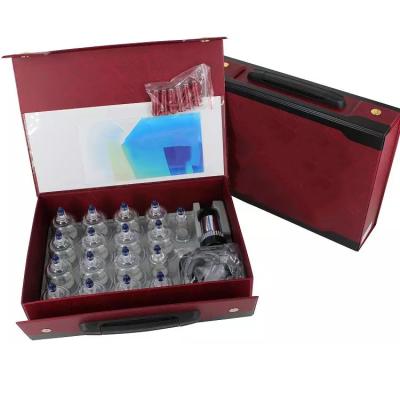 China Korea Professional 17 Cup Vacuum Set Massager Eco-friendly Cupping Set for sale