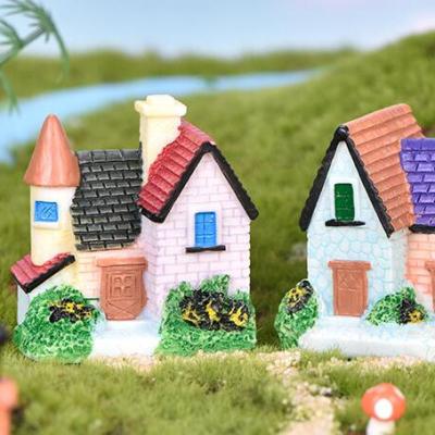 China Europe my fairy house village cottage garden accessories nature garden castle miniature zen garden for sale