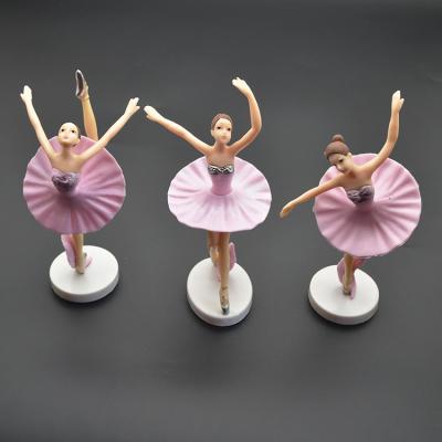 China Europe Ballerina Dancer Yoga Girls Wholesale Miniature Garden Figures Fairy Figurine for sale