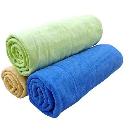 China Factory Price 3 Fast Dry Microfiber Car Wrap Hair Quick Dry Towel Quick Drying Towel Package for sale