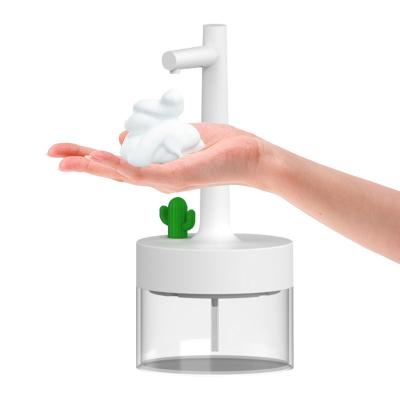 China Foam Soap Dispenser Cactus Shape Wall Mounted Automatic Foaming Soap Dispenser Compatible With A Variety Of Liquids For Bathroom And Kitchen for sale