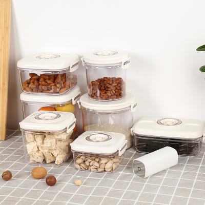 China Freshness Preservation BPA Free Plastic Dry Food Canisters For Kitchen Pantry Organization And Storage for sale