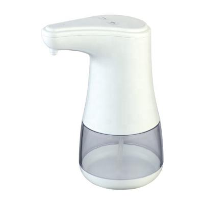 China Foam Free Foam Soap Dispenser 360ML ABS White Plastic Hands Automatic Soap Dispenser For Bathroom And Kitchen for sale