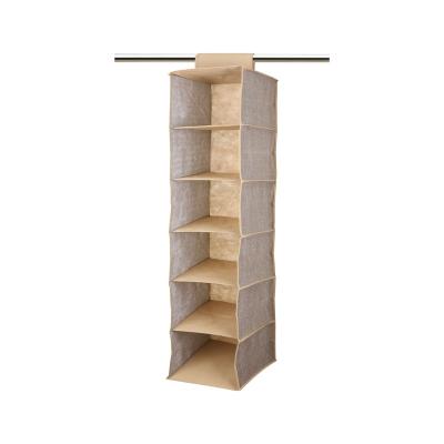 China High Quality and Sustainable 6-Shelf Storage Space Sweater Organizer for sale