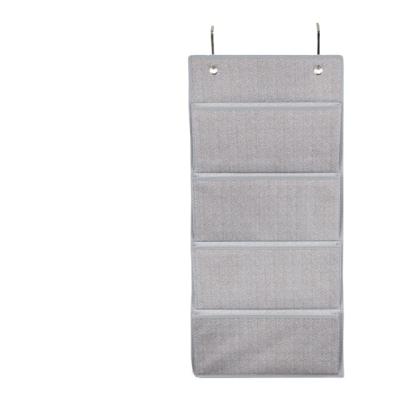 China Viable Cloth Storage Cosmetics Jewelry Organizer Hanging Wall Customized Over The Door Cloth Storage Bag for sale