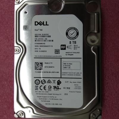 China Hdd Dell 8T SAS 7.2K 3.5 inch M40TH hard drive for sale