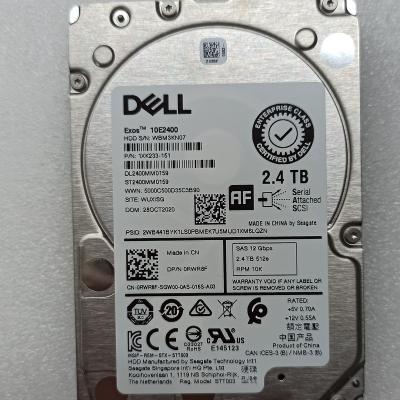 China Hdd DELL Seagate 2.4T 10K PRM SAS 12GBPS 512E 2.5 inch RWR8F HDD for sale