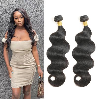 China 2021 new arrivals 10a mink body wave style brazilian hair extension for black woman for sale