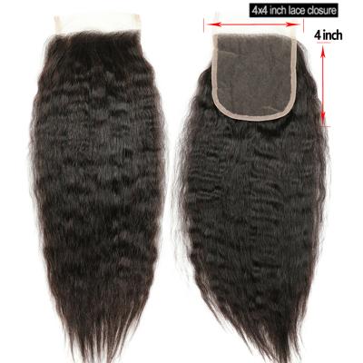 China Lace Closures 4x4 Straight Brown Grade 12a Clear Closures LIBERTINE STRAIGHT Transparent Lace Closure Libertine Swiss Middle for sale