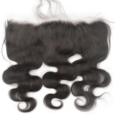 China Raw Unprocessed Virgin Body Wave Vietnam Hair 13x4 Lace Transparent Headband for sale