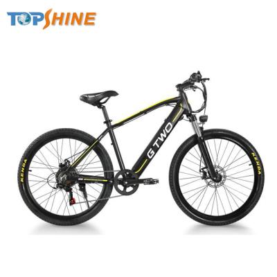 China Aluminum alloy 500W 48V 29 inch mountain electric bicycle with GPS music ebike high fidelity computer for sale